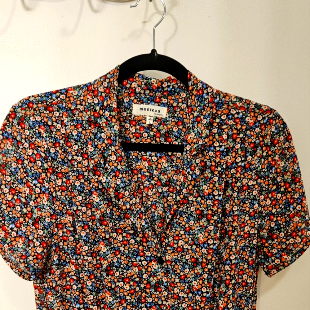 Retro floral dress